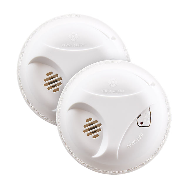 ProdImg;SA300;1039792_SA303 2pk - - Front - 900x900.jpg;SA303 Battery Operated Ionization Smoke Alarm 2-pack - Front