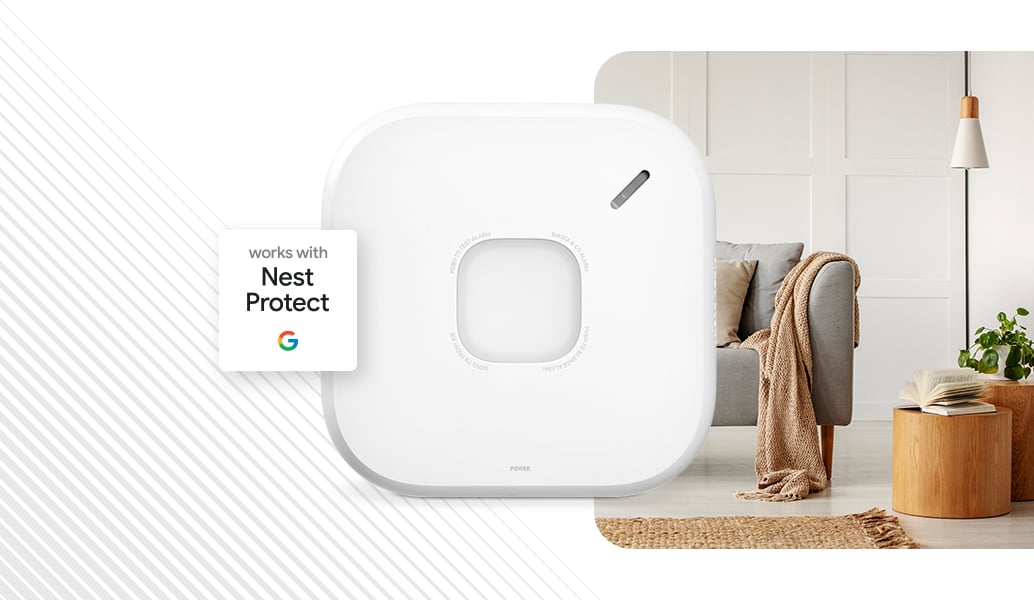 Smart Smoke Alarm with Google Badge