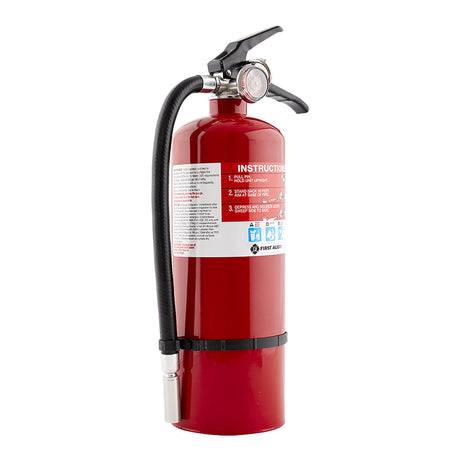 SkuImg;FE3A40GRC;Pro5_FE3A40GR_Angle_900x900px.jpg;Red Fire Extinguisher at an angle