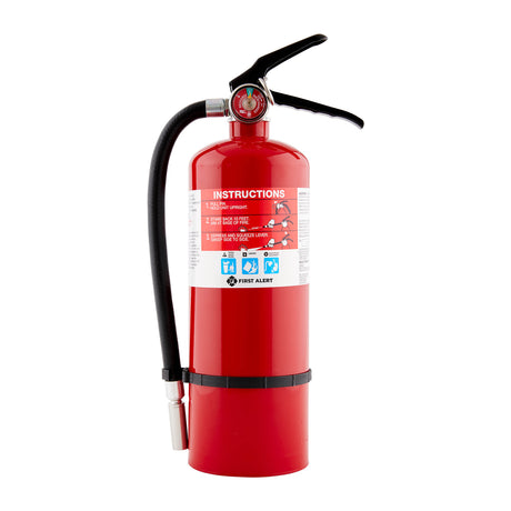 ProdImg;FE3A40GR-P;Pro5_Front.jpg;Red Fire Extinguisher front view