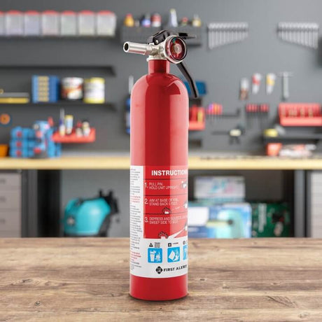 garage fire extinguisher