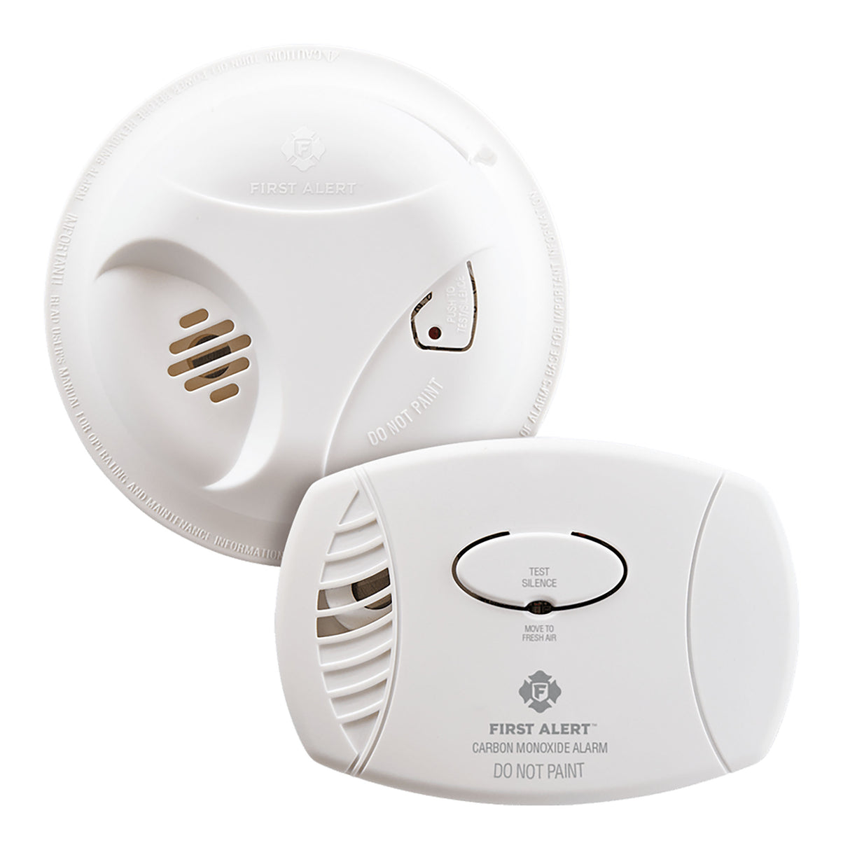 Smoke and Carbon Monoxide Alarm Combo Pack front view