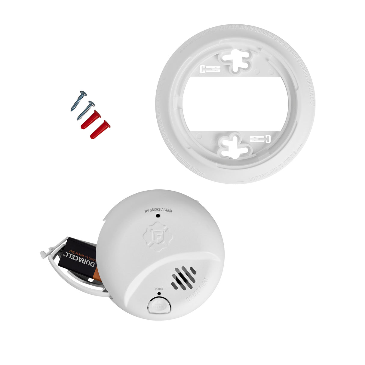 RV Approved Battery-Operated Smoke Alarm
